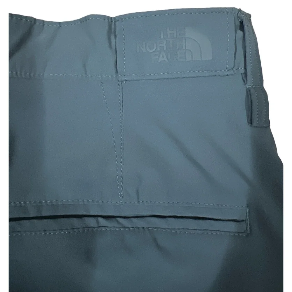 North Face Shorts Mens 34 Chino Casual Outdoors Hiking Pockets Blue Stretch Camp